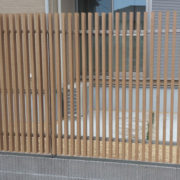 外廻りフェンス・目隠しフェンスの設置例4
